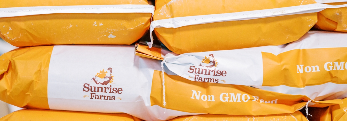 sunrise farms branding