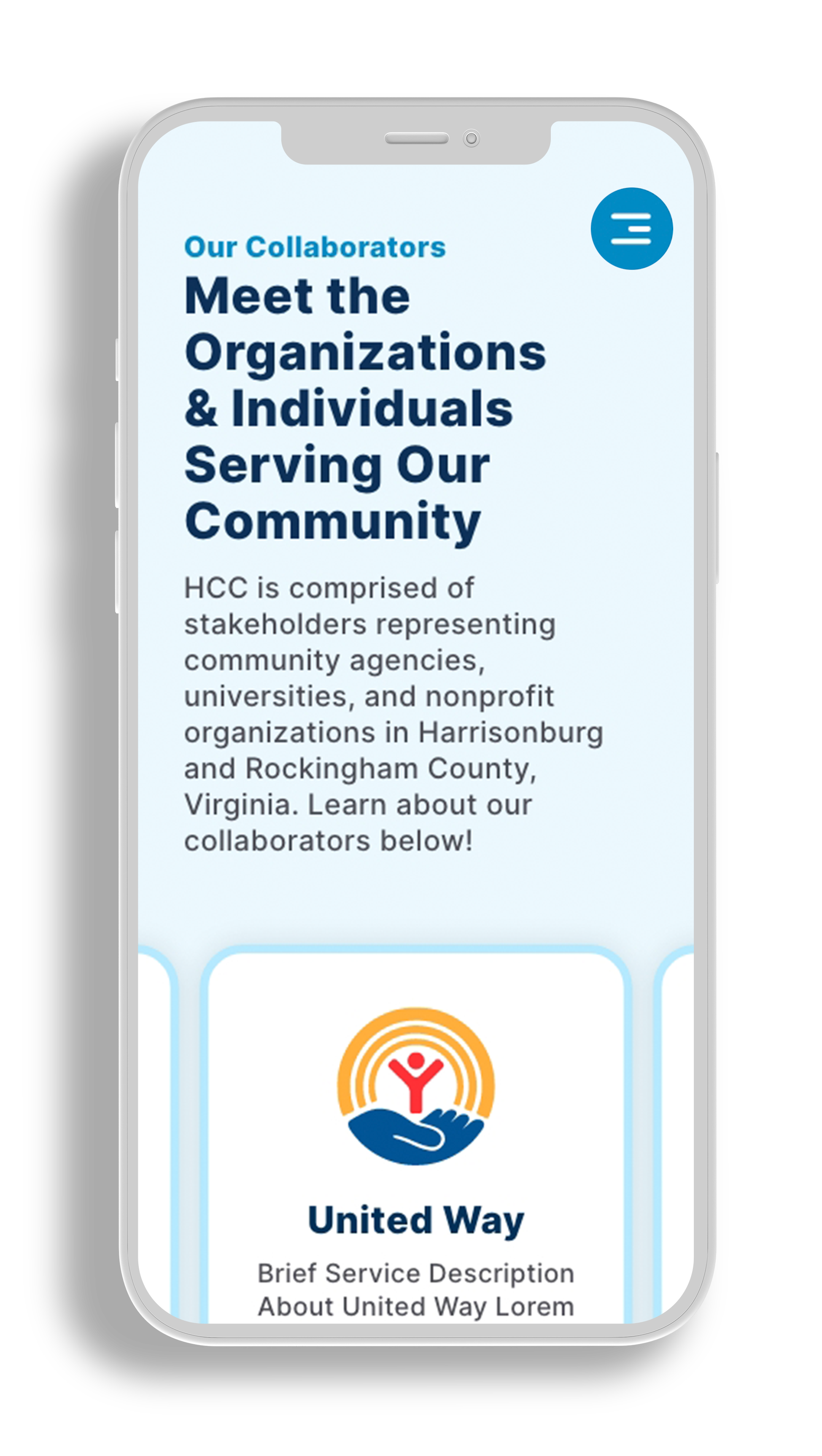 HCC Mobile Web Design